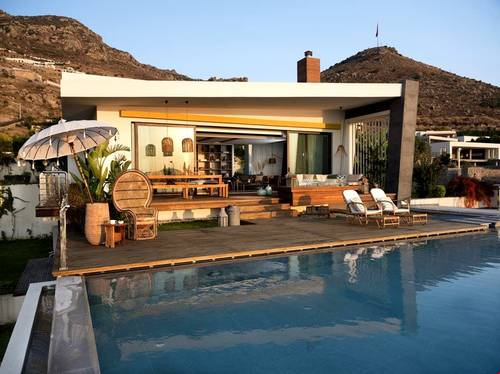 Bodrum Turgutreiste Ozel Havuzlu Deniz Manzarali