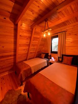 Black Wooden Bungalov