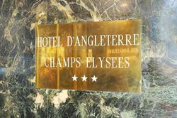 Hôtel d'Angleterre Paris Champs Elysées