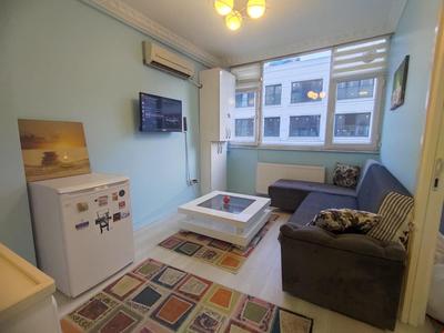 Colorful 1+1 Flat İn A Central Location İn Galata