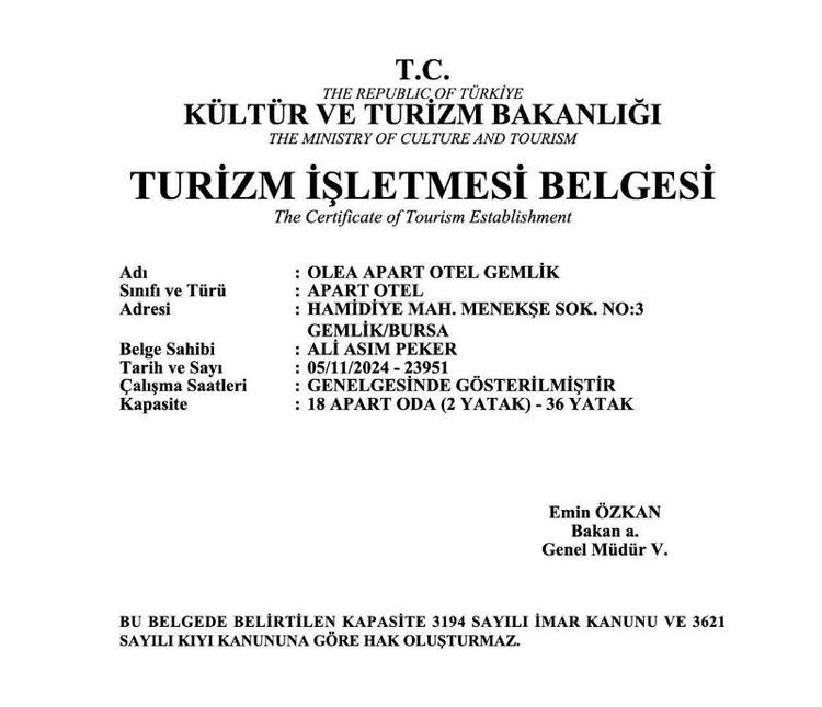 Olea Suites Gemlik